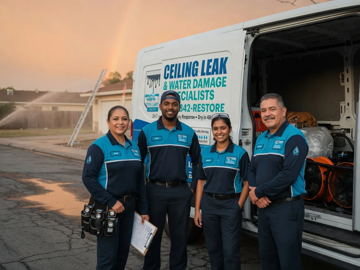 Ceiling Leak Cleanup company in Bozman, MD