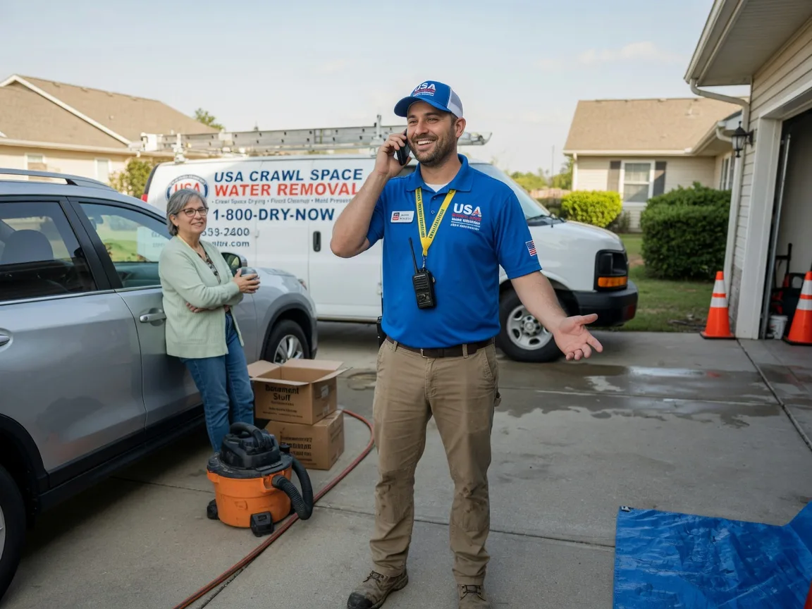 Crawl Space Water Removal Bozman, MD FAQs